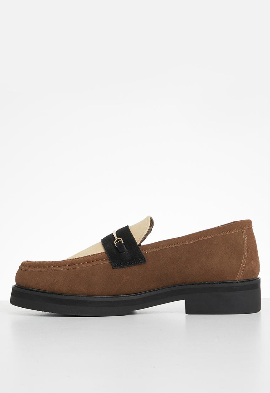 Jonathan D - J winston genuine suede loafer - gravy