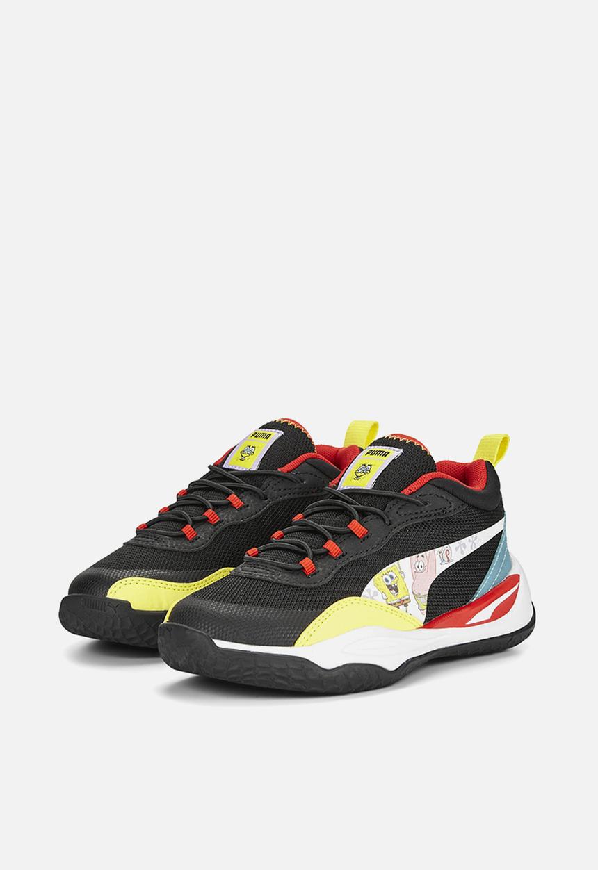 PUMA - Playmaker spongebob ac ps - puma black-puma white-lucent yellow-hero blue