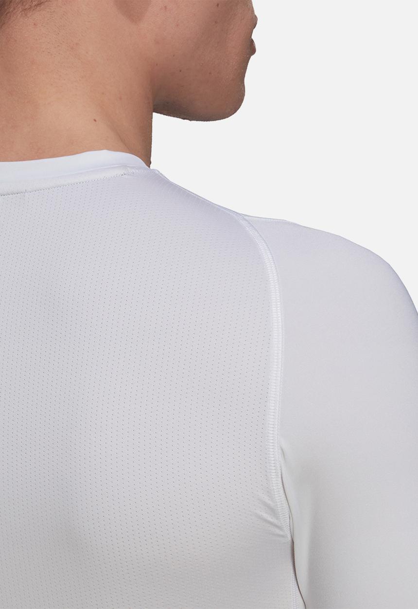 adidas Performance - Techfit training ls tee - white