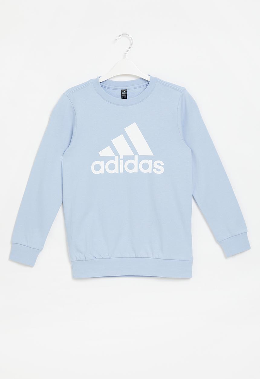 adidas Performance - U ess bos sweat - blue dawn & white
