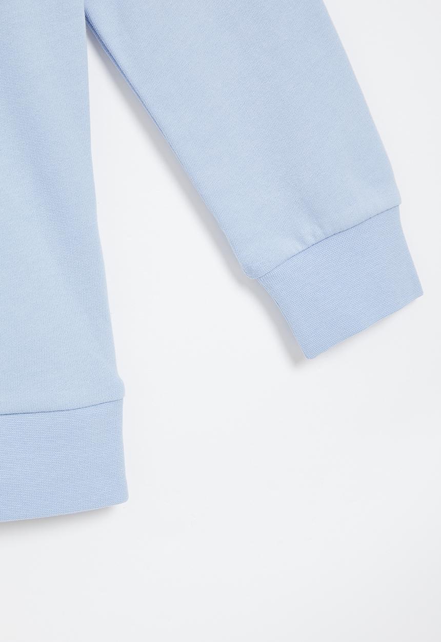 adidas Performance - U ess bos sweat - blue dawn & white