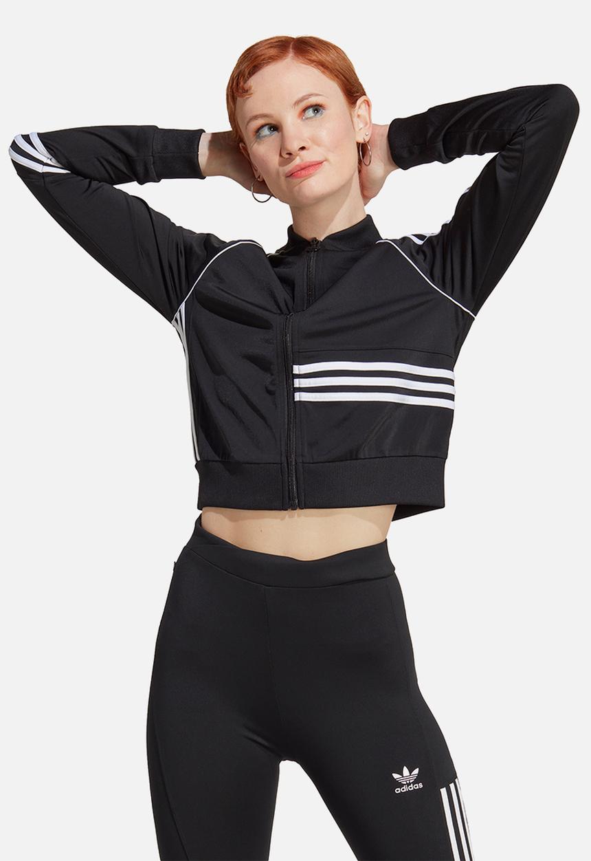 adidas Originals - Short sst track top - black