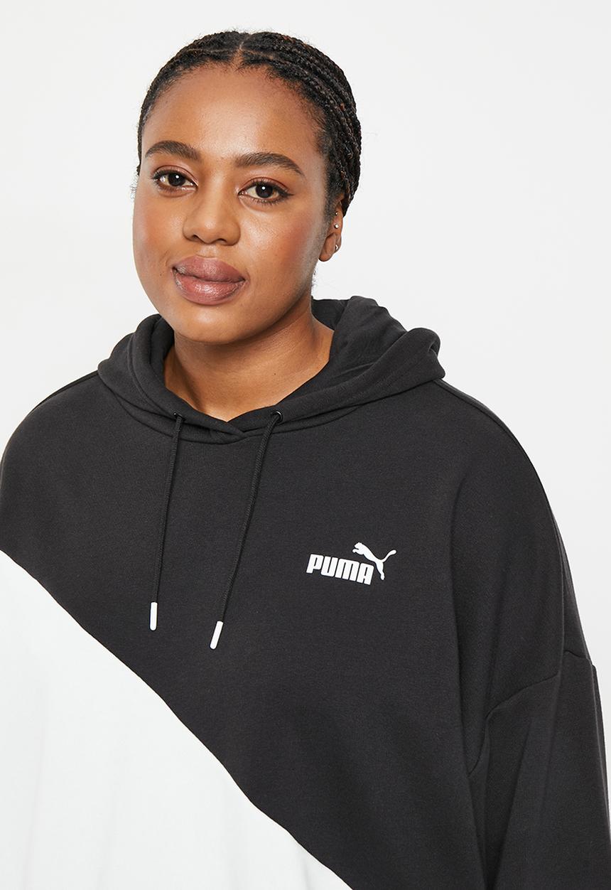 PUMA - Plus puma power cat hoodie tr - puma black