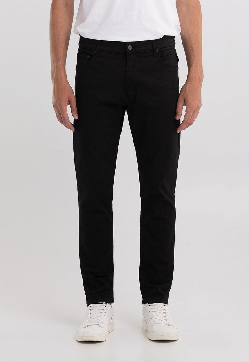 Replay - Slim fit mickym jeans - black