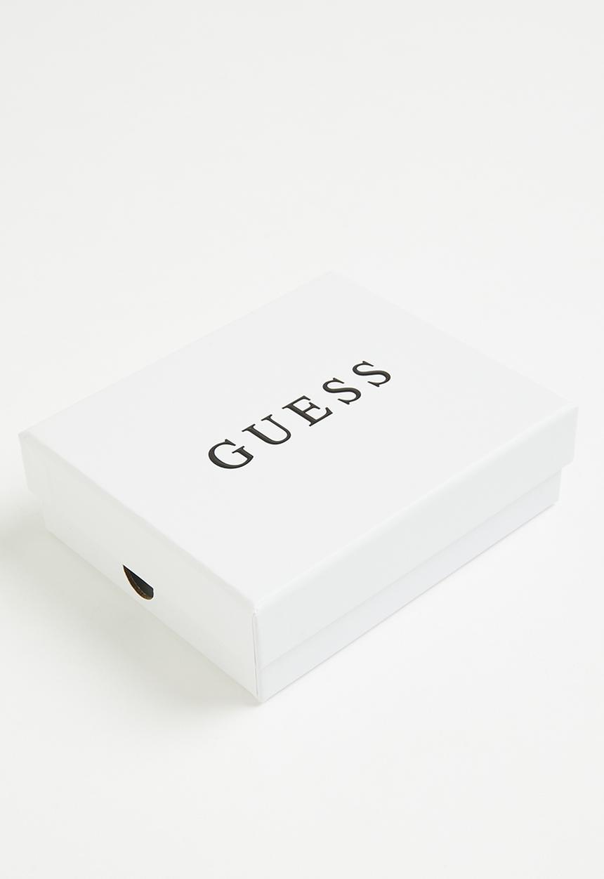 GUESS - Laurel slg card holder- white logo