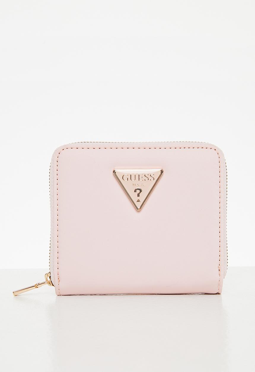 GUESS - Eco gemma slg small zip around - powder pink