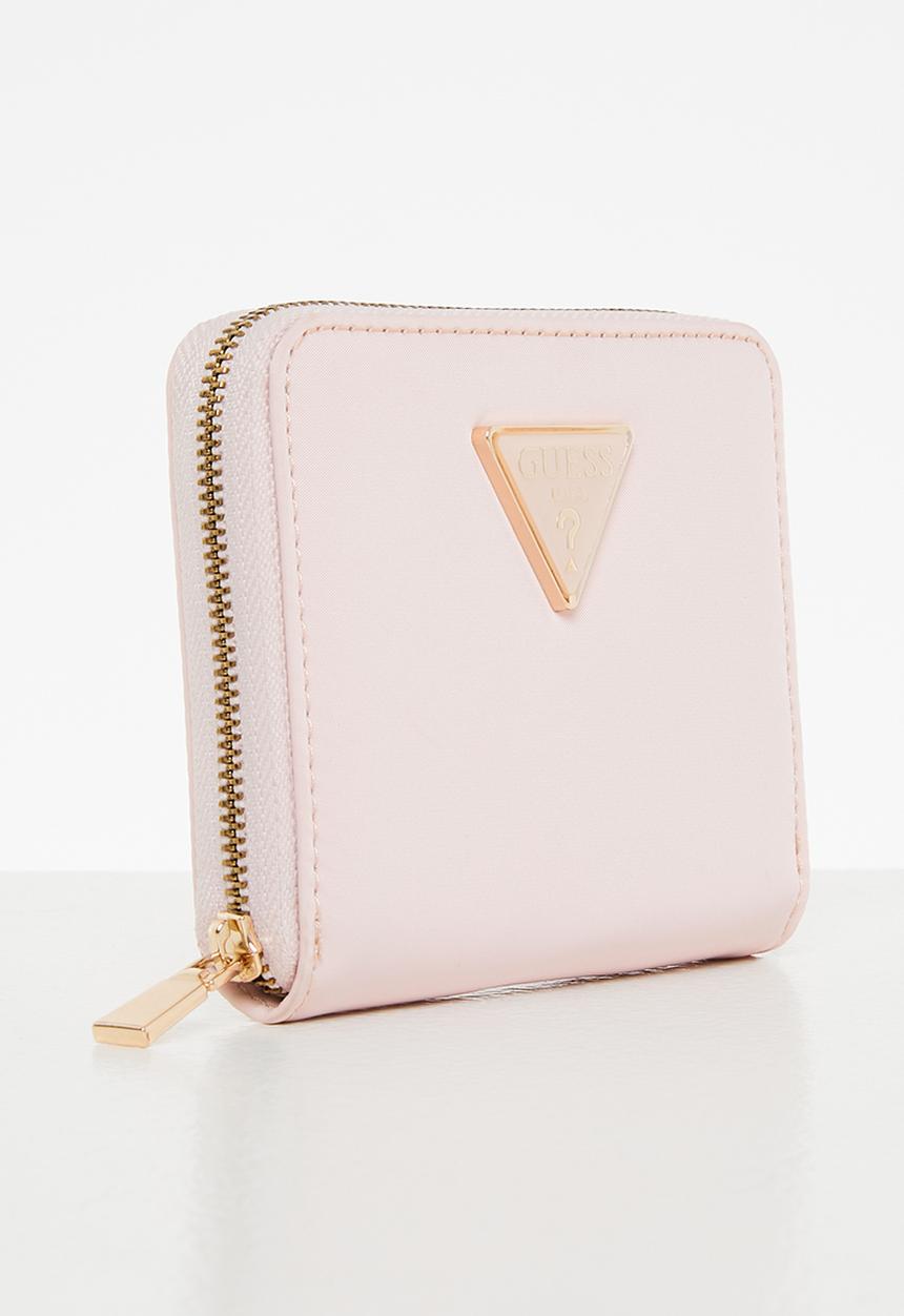 GUESS - Eco gemma slg small zip around - powder pink