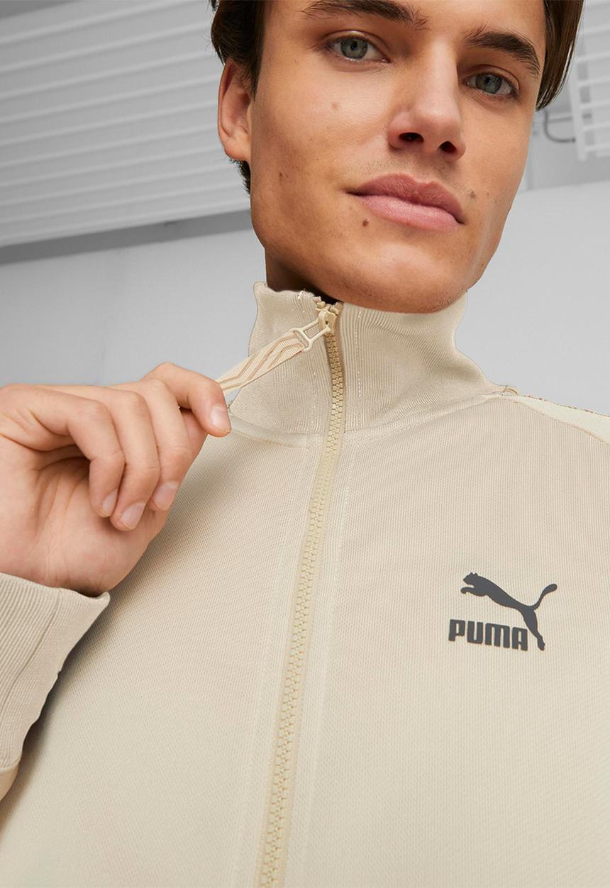 PUMA - T7 trend 7etter track jacket pt - granola