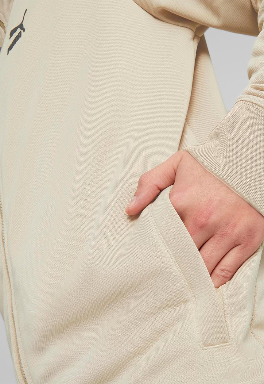 PUMA - T7 trend 7etter track jacket pt - granola