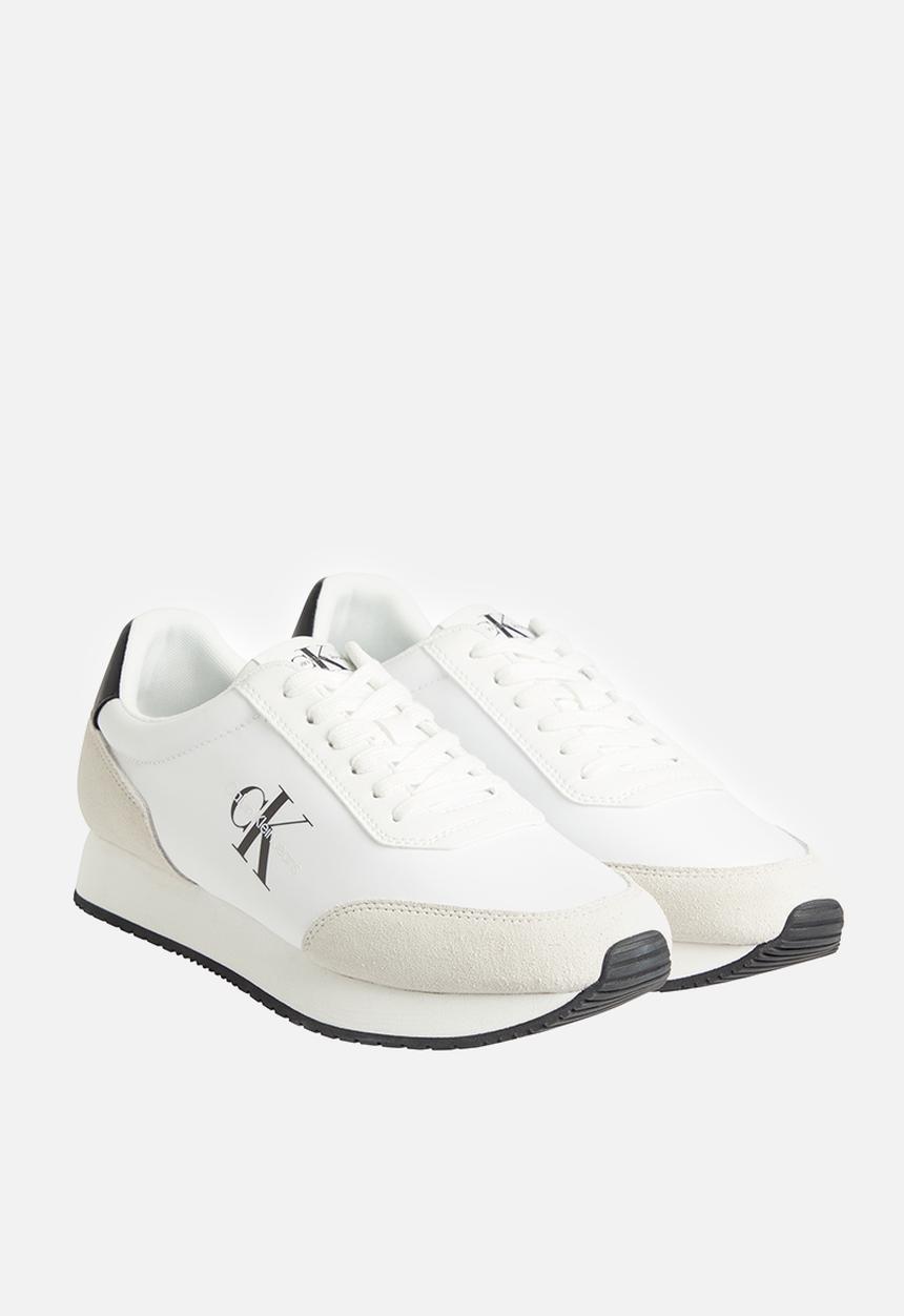 Calvin Klein - Retro runner su-ny mono - white & black