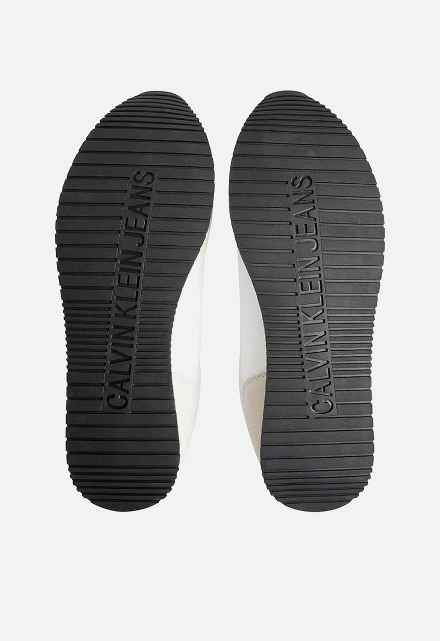 Calvin Klein - Retro runner su-ny mono - white & black