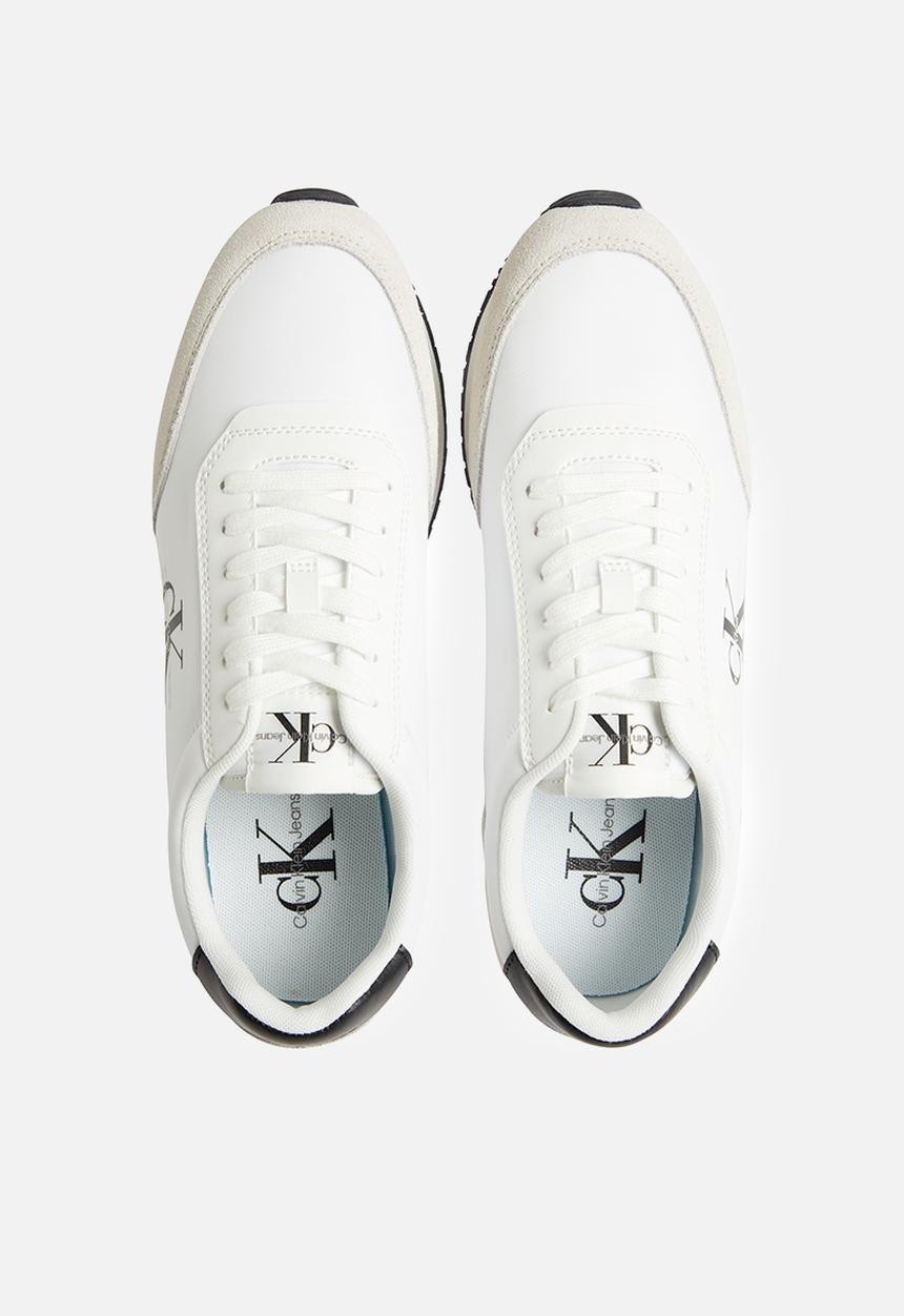 Calvin Klein - Retro runner su-ny mono - white & black