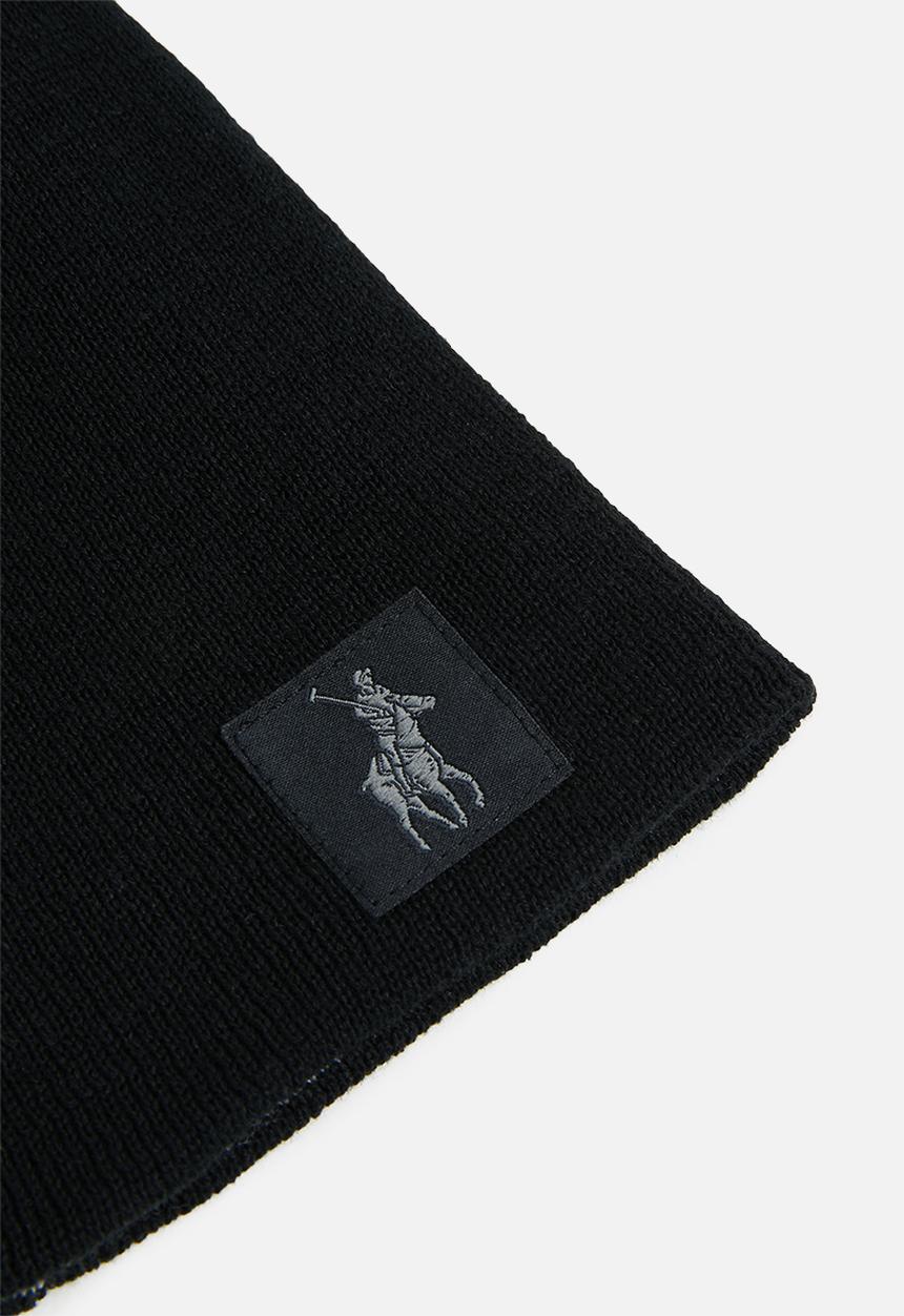 POLO - Basic reversible beanie - black/grey