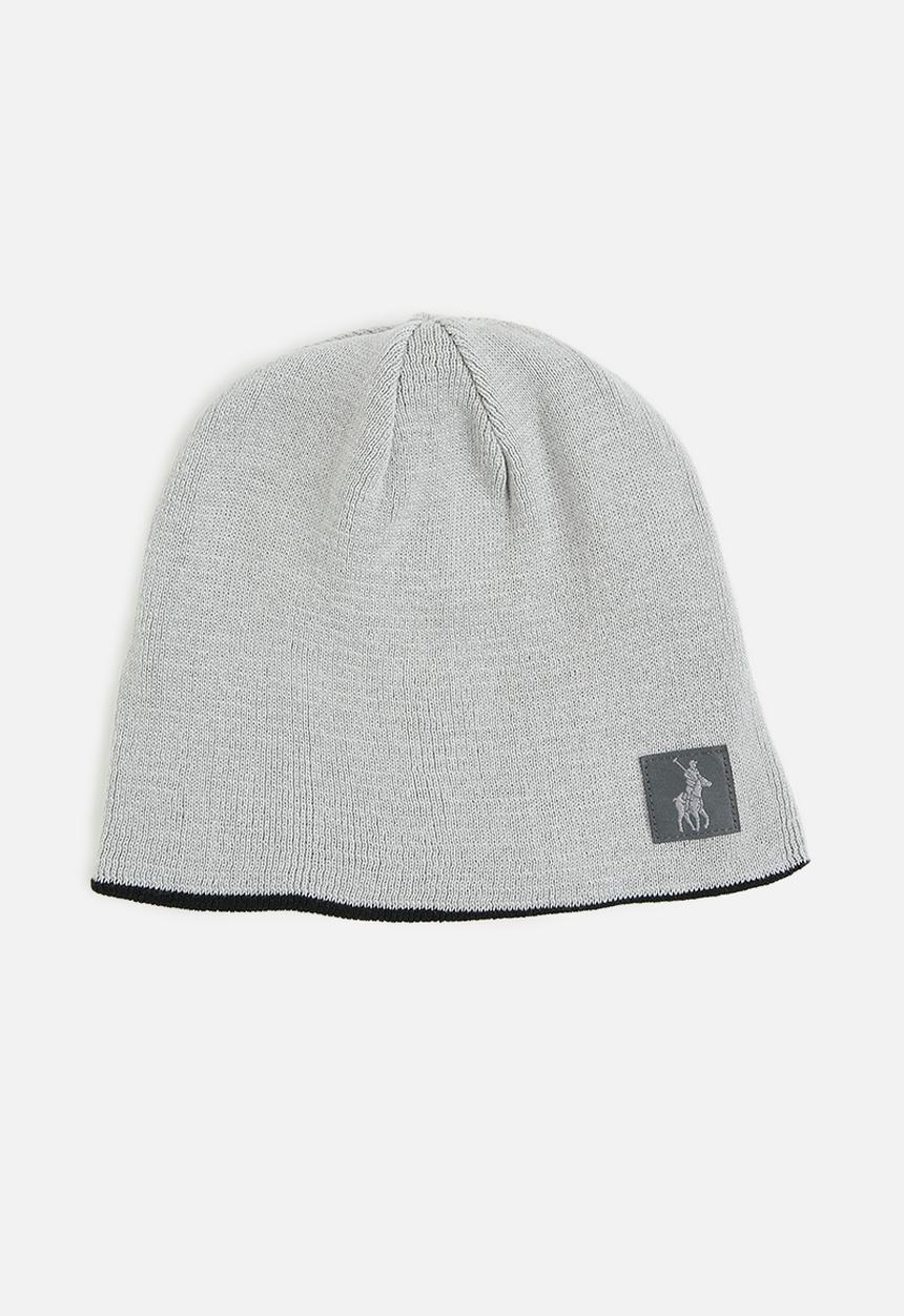 POLO - Basic reversible beanie - black/grey