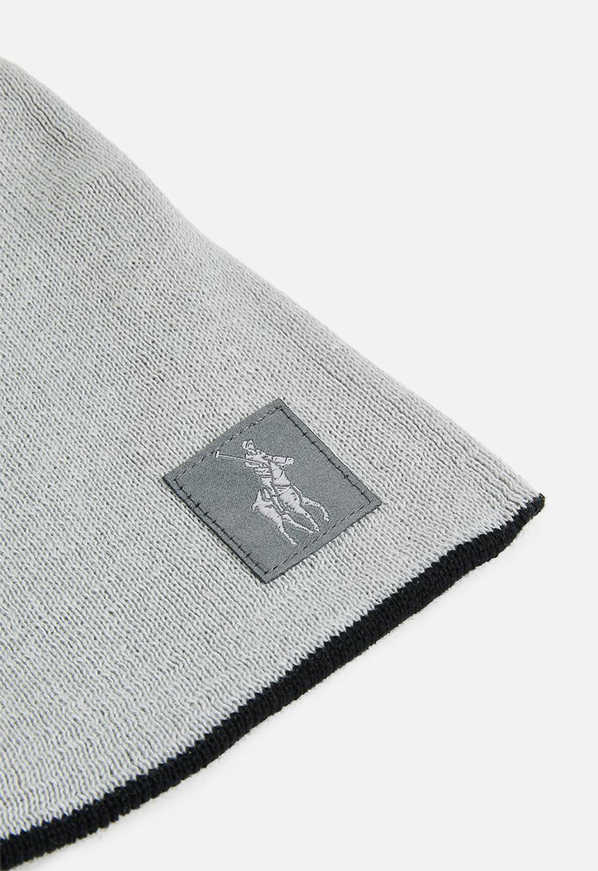 POLO - Basic reversible beanie - black/grey