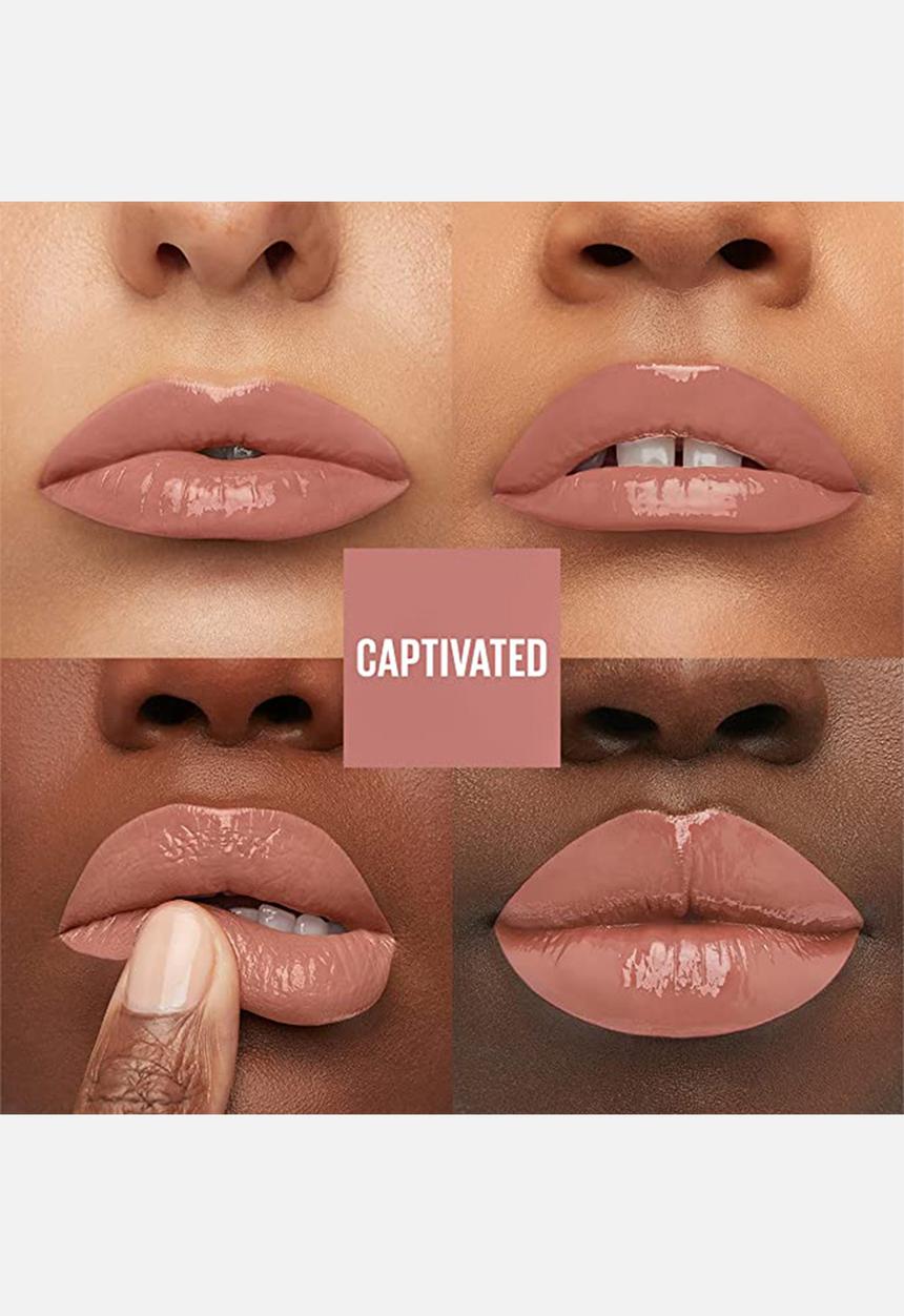 Maybelline - Superstay Vinyl Ink Liquid Lipstick, Smudge-free, Shine Finish - 95 Captivated