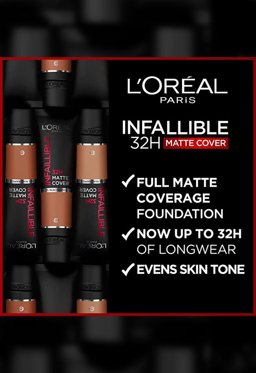 L'Oreal Paris - Infaillible Matte 24h Foundation - 135 Radiant Vanilla