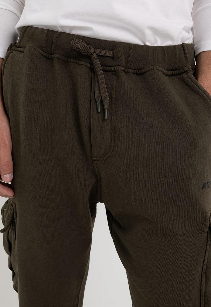Replay - Bio Pack cargo jogger pants - military