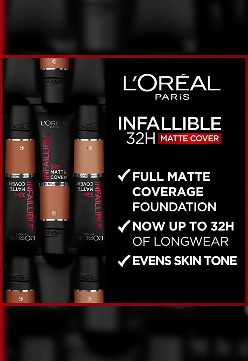 L'Oreal Paris - Infallible Matte Foundation - Sand