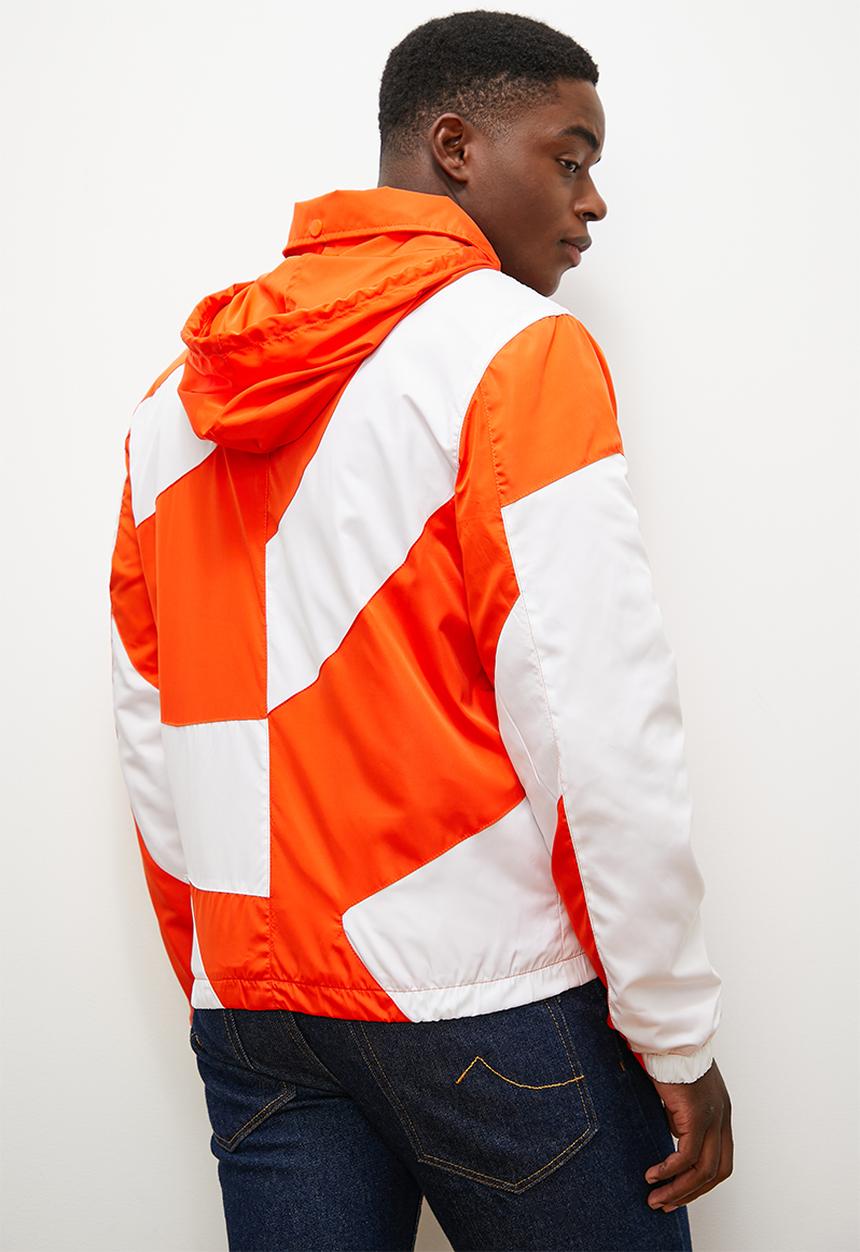 Lark & Crosse - Light weight sport jacket zip thru - orange