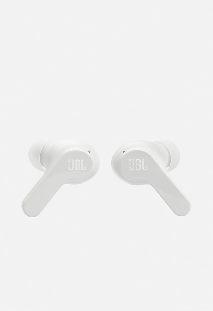 JBL - Wave Beam TW In-Ear Headphones-White