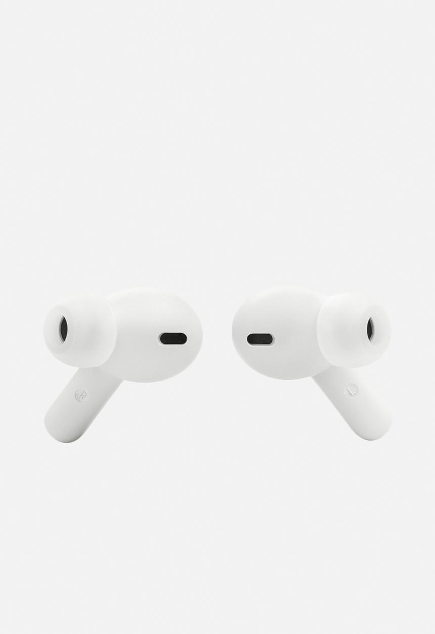 JBL - Wave Beam TW In-Ear Headphones-White