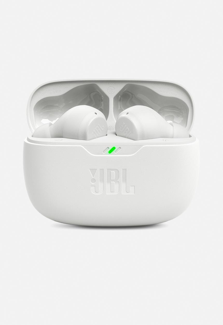 JBL - Wave Beam TW In-Ear Headphones-White