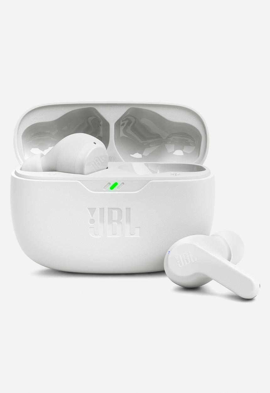 JBL - Wave Beam TW In-Ear Headphones-White