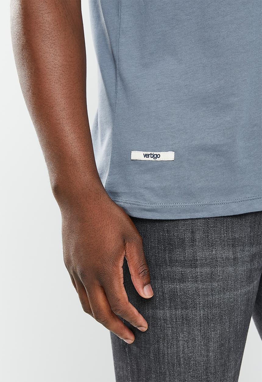 Vertigo - Mens vertigo core script  tee short sleeve - stormy weather