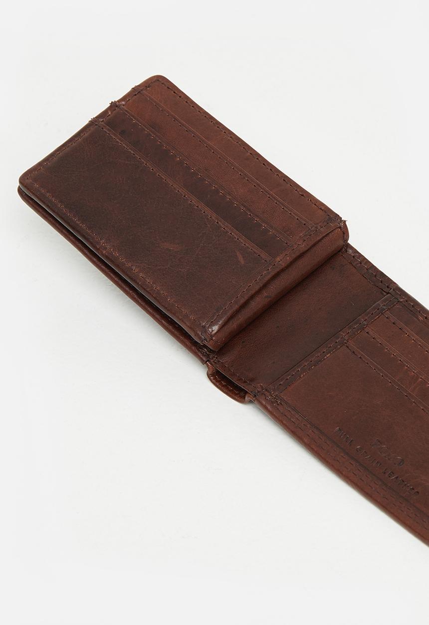 POLO - Sml multi card wallet - brown