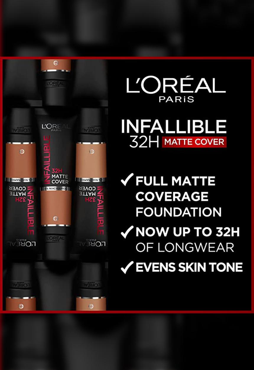 L'Oreal Paris - Infallible Matte Foundation - Radiant Honey