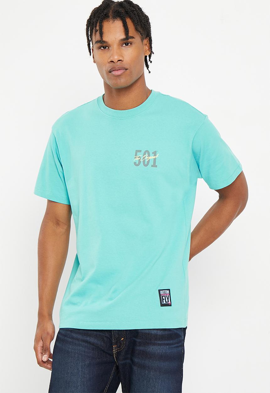 Levi’s® - Vintage fit graphic tee 501 - gen z aquare