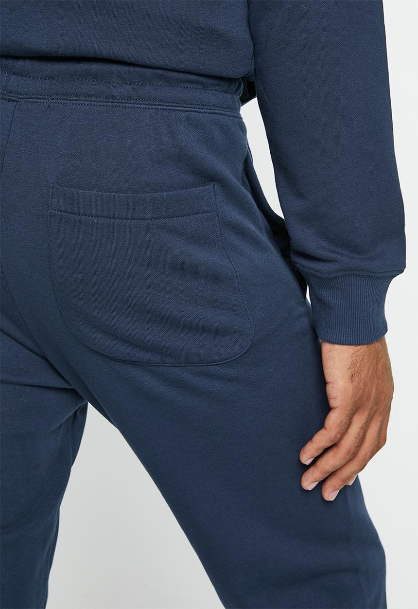 urban° - Mens urban core fleece jogger - navy