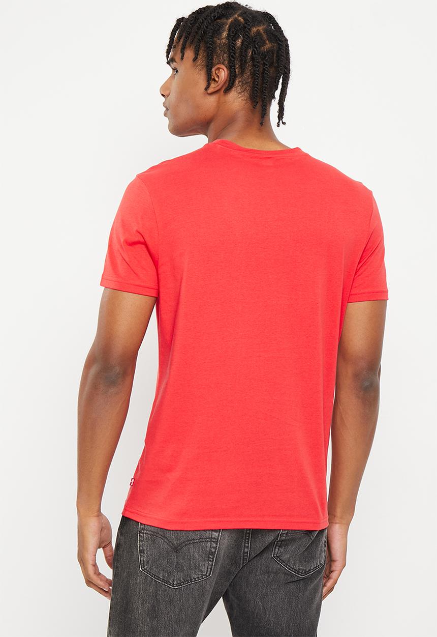 Levi’s® - artists mountain grp tee - poppy red