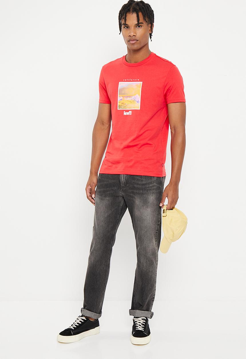 Levi’s® - artists mountain grp tee - poppy red