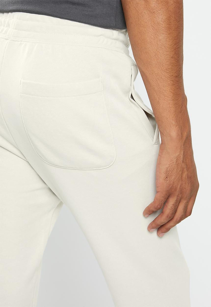 urban° - Mens urban core fleece jogger - oyster mushroom