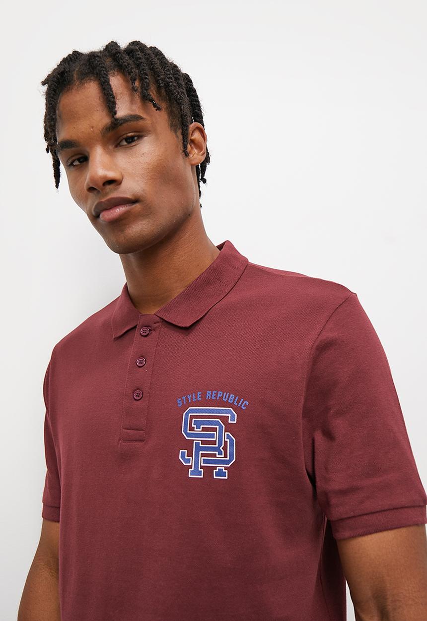STYLE REPUBLIC - Sbu print golfer - plum