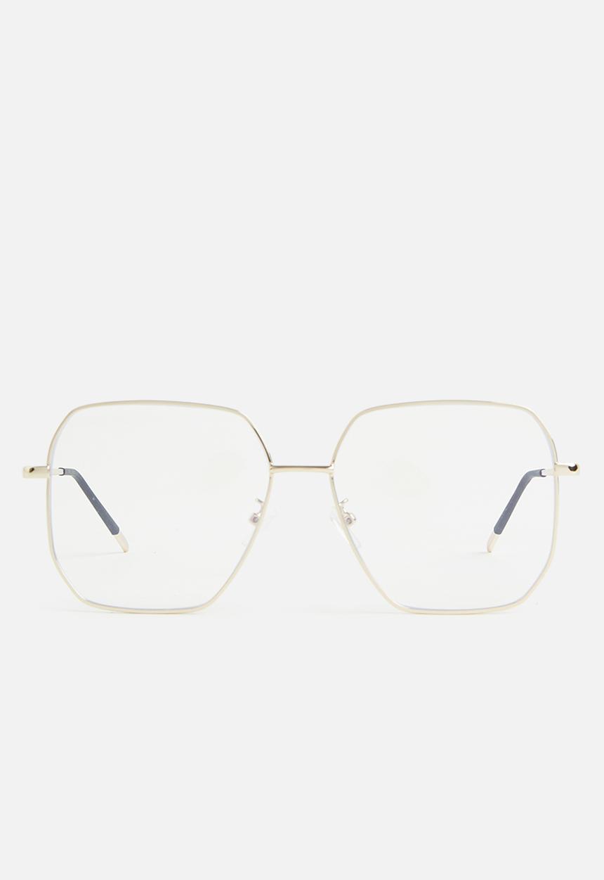 Superbalist - Meghan blue light glasses - gold