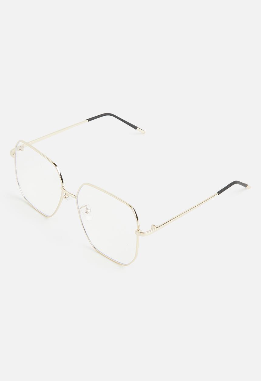 Superbalist - Meghan blue light glasses - gold