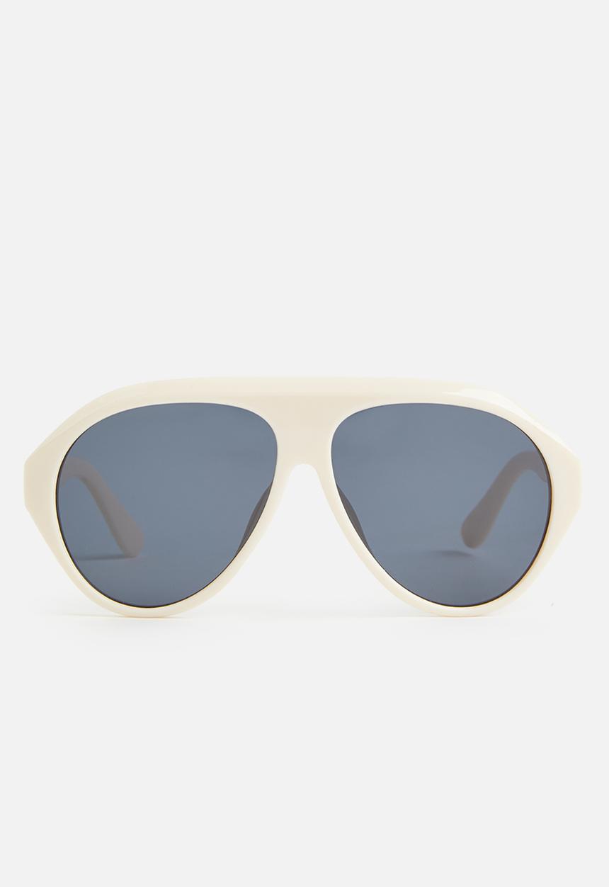 Superbalist - Rosie aviator sunglasses - cream