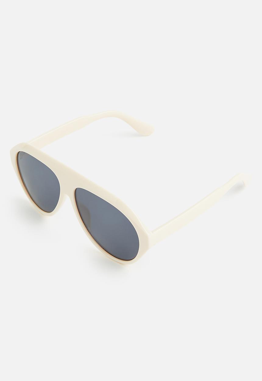 Superbalist - Rosie aviator sunglasses - cream