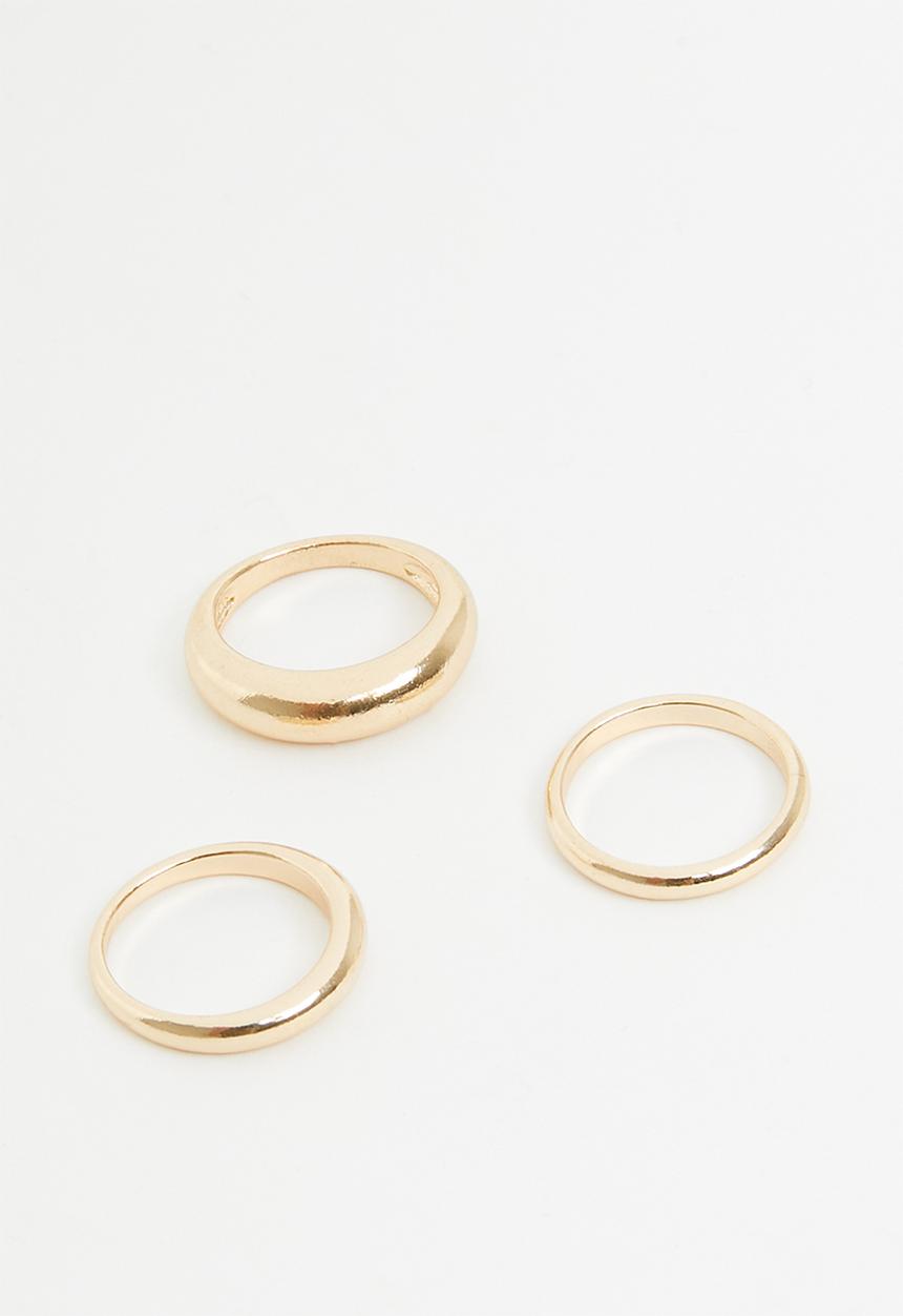 Superbalist - Alice ring set - gold