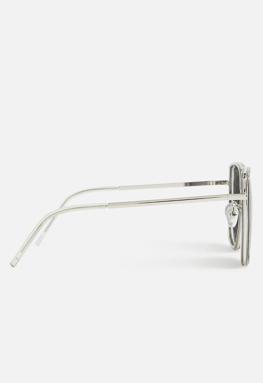 Superbalist - Charli oversized sunglasses - silver