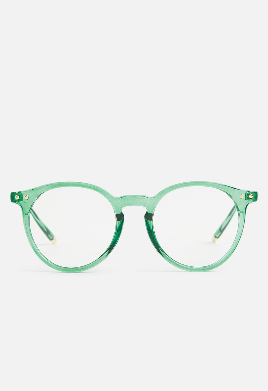 Superbalist - Cassie blue light glasses - green