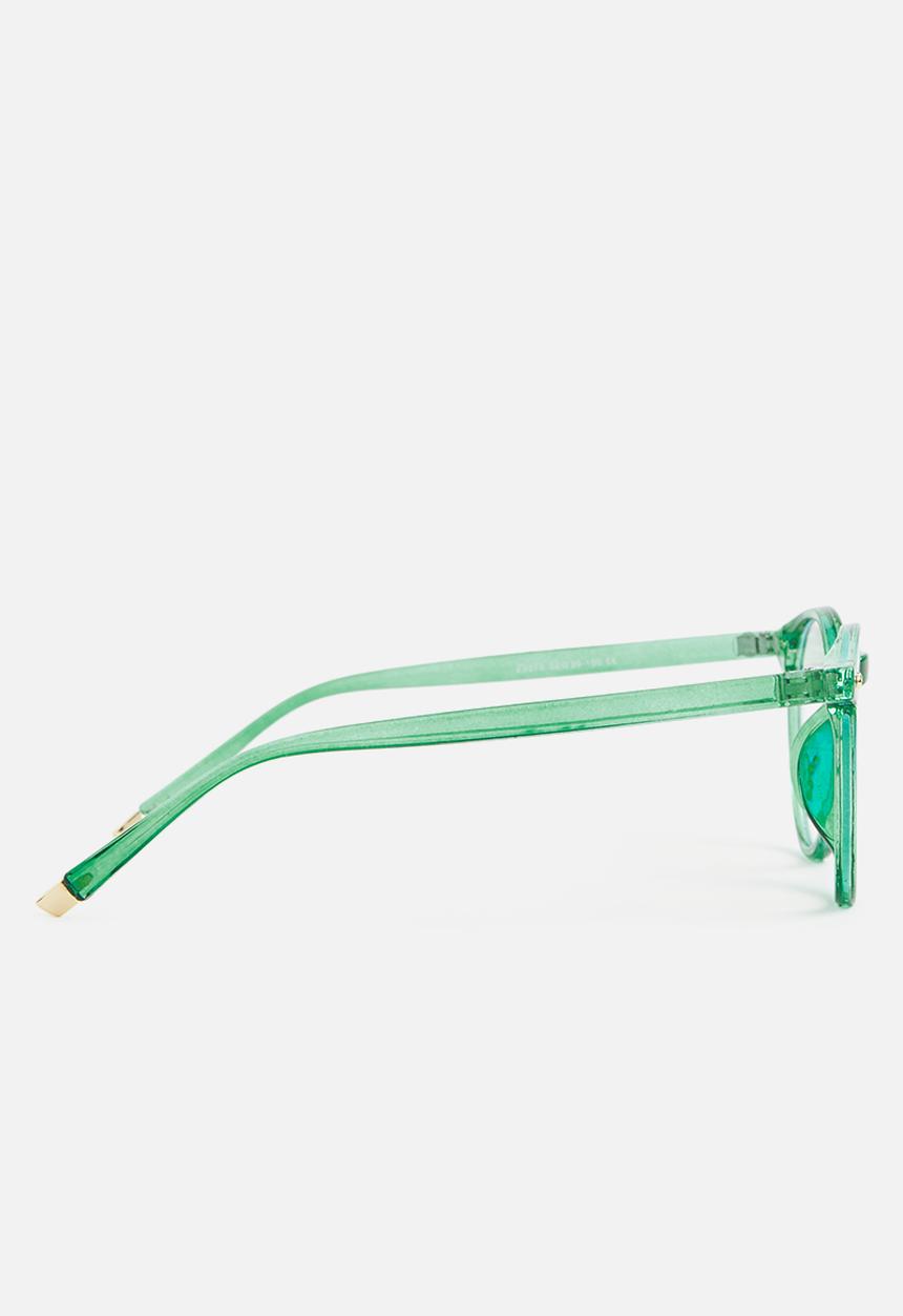 Superbalist - Cassie blue light glasses - green