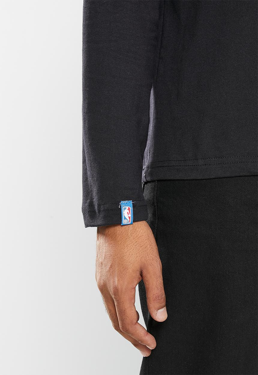 NBA - Milwaukee bucks key long sleeve tee - black