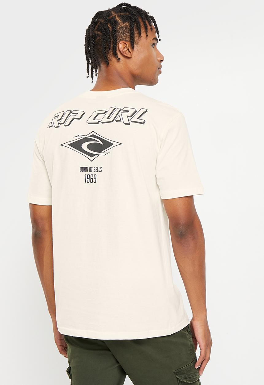 Rip Curl - Fade out icon tee - bone 