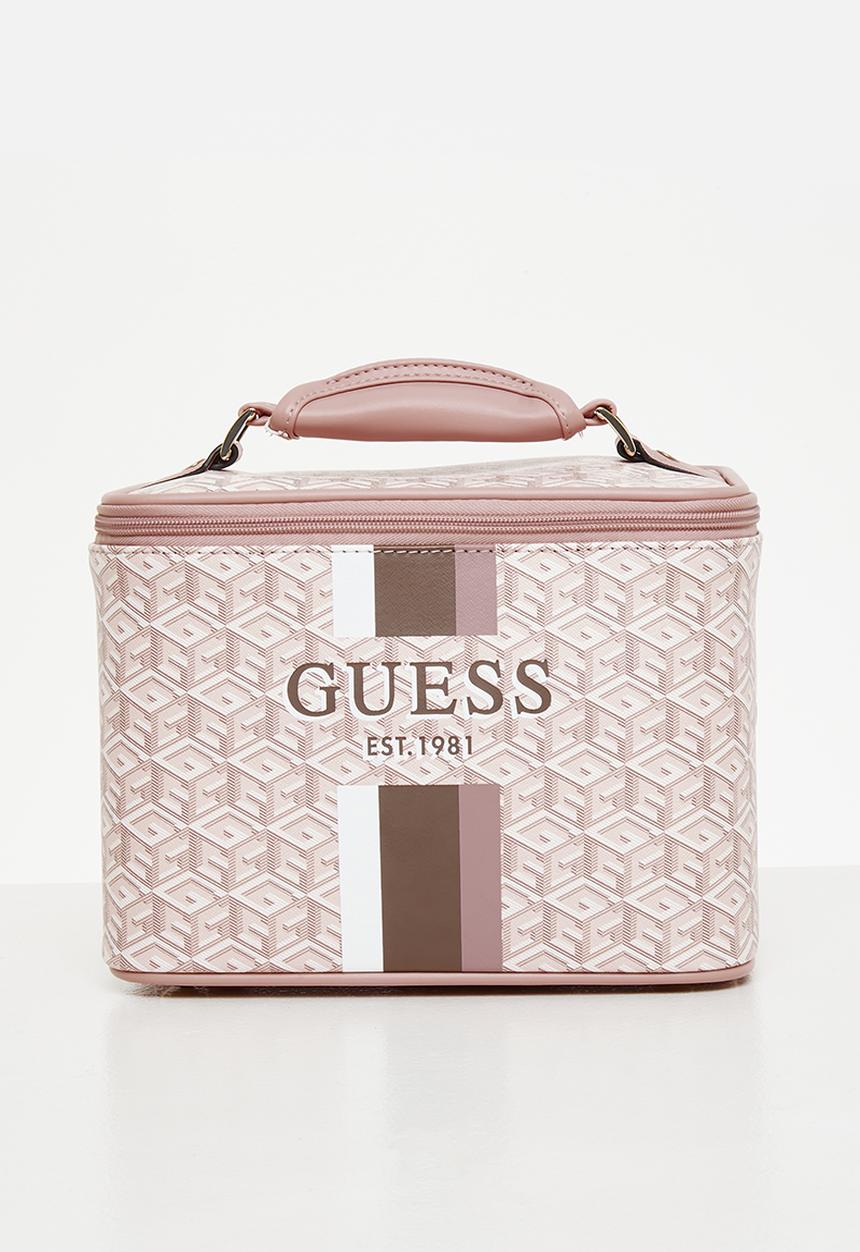 GUESS - AHB wilder beauty case - pale rose