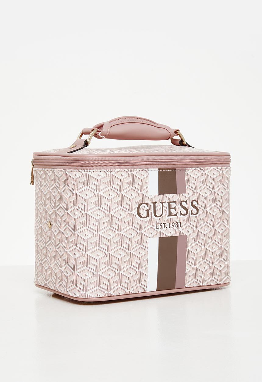 GUESS - AHB wilder beauty case - pale rose