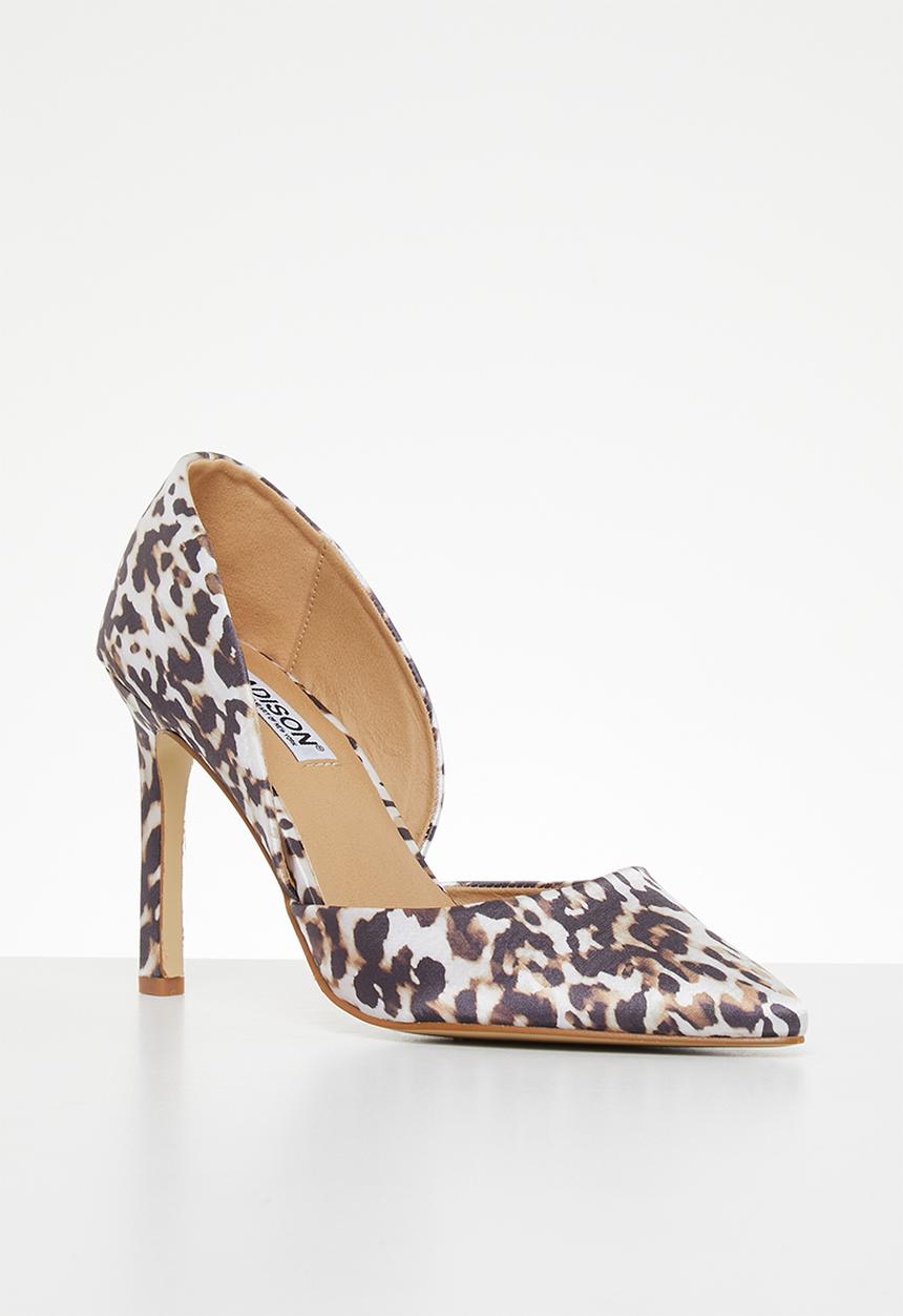 Madison® - Lia court heel - choc leopard